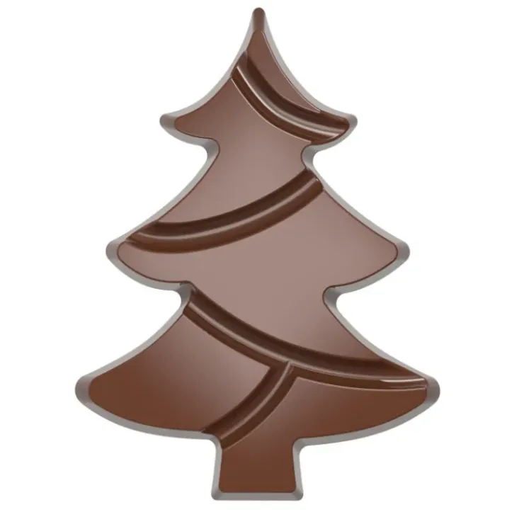 CHOCOLATE WORLD Moule Tablette Chocolat Sapin 9,7 cm (x4) Sale