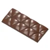 CHOCOLATE WORLD Moule Tablette Chocolat Triangles Convexes 12,4 x 5,5 cm (x4) Clearance