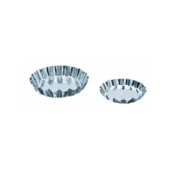 MALLARD FERRIERE Moule Tartelette Cannelée Fer Blanc Ø 11 cm x H 2 cm (x12) Online