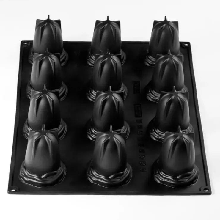 PAVONI Moule Œuf de Pâques Mono Ø 7 × H 7,2 cm (x12) New