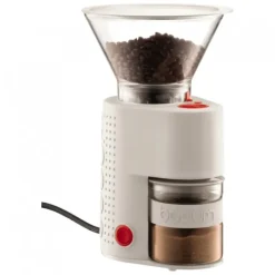 BODUM Moulin à Café Electrique Crème Mat BISTRO New