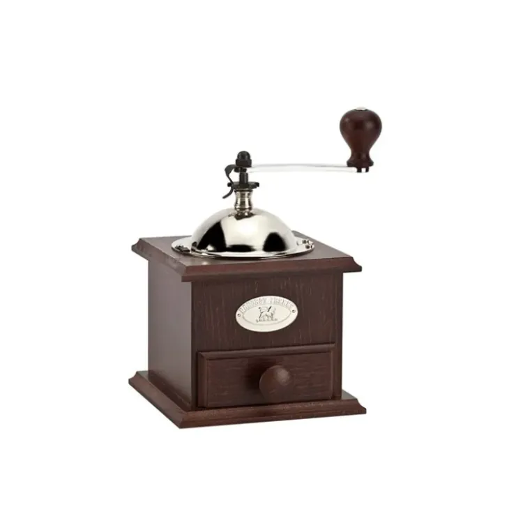 PEUGEOT Moulin à Café Nostalgie 21 cm Teinté Noyer Clearance