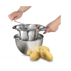 La Bonne Graine Moulin à légumes 24 cm Inox 3 grilles Discount