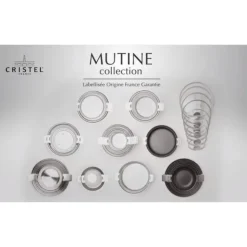 CRISTEL Moulin à Légumes Mutine Ø 20 cm Manche Amovible Inox Clearance