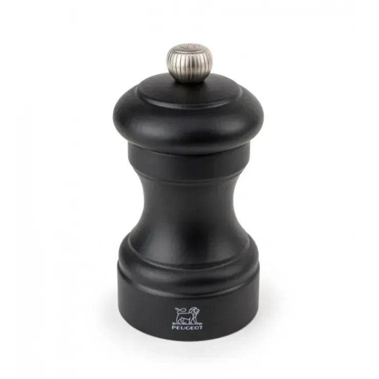 PEUGEOT Moulin à Poivre Bistro 10 cm Noir Mat Outlet