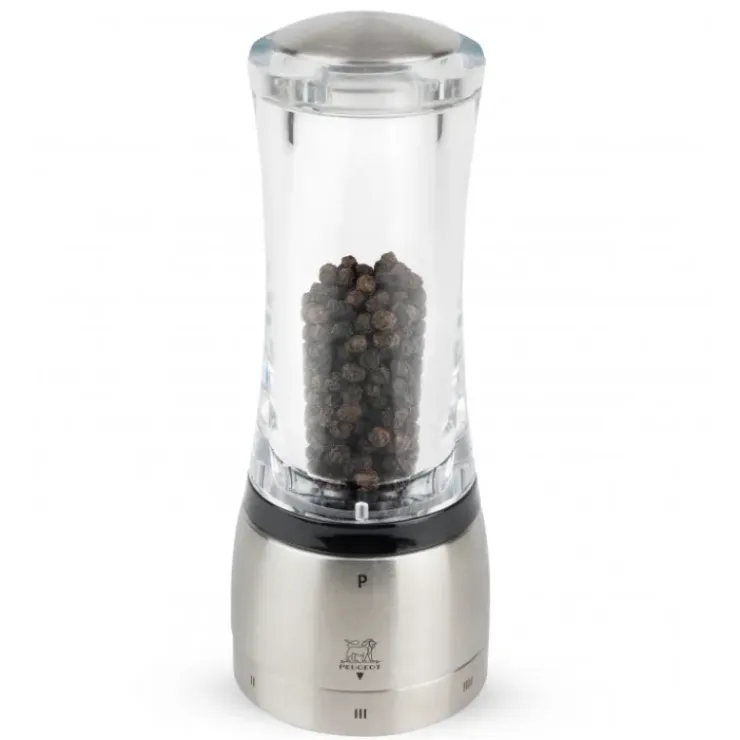 PEUGEOT Moulin à Poivre Daman U'Select 16 cm Transparent-Inox Sale