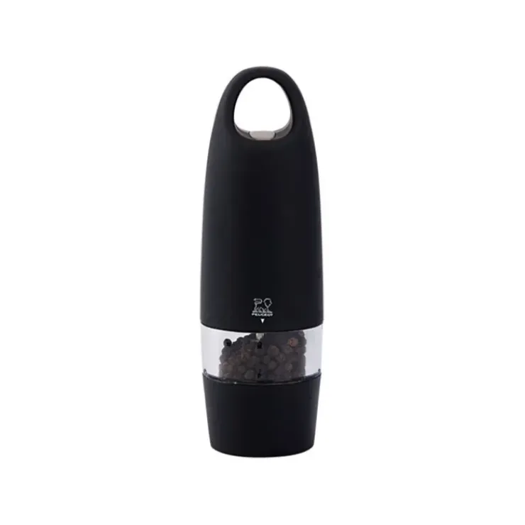 PEUGEOT Moulin à Poivre Electrique Zest 18 cm Noir Soft Touch New