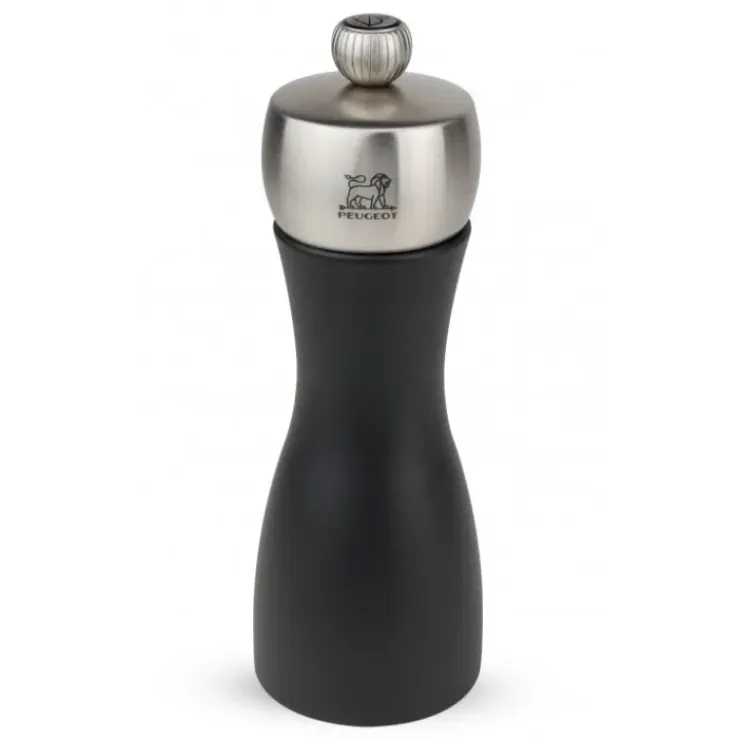 PEUGEOT Moulin à Poivre Fidji 15 cm Noir-Inox Hot