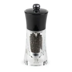 PEUGEOT Moulin à Poivre Molène 14 cm Transparent et Noir