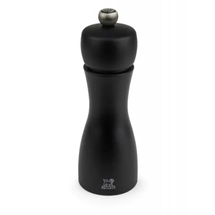 PEUGEOT Moulin à Poivre Tahiti 15 cm Noir Mat Clearance