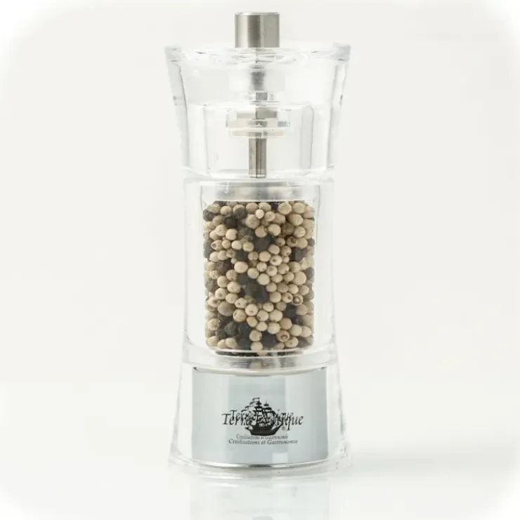 TERRE EXOTIQUE Moulin à Poivre Zassenhaus avec Mélange 3 Poivres 30 g Best