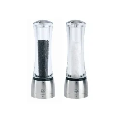 PEUGEOT Moulin à Sel Daman U'Select 21 cm Transparent-Inox Hot