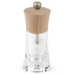 PEUGEOT Moulin à Sel Oléron 14 cm Transparent-Bois Naturel Outlet