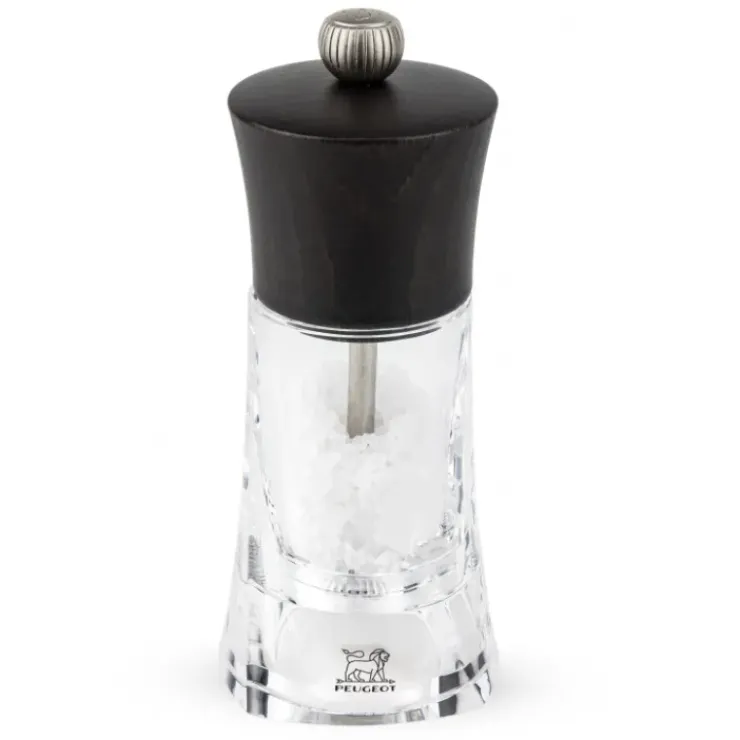 PEUGEOT Moulin à Sel Oléron 14 cm Transparent-Chocolat New