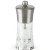 PEUGEOT Moulin à Sel Ouessant 14 cm Transparent-Inox Outlet