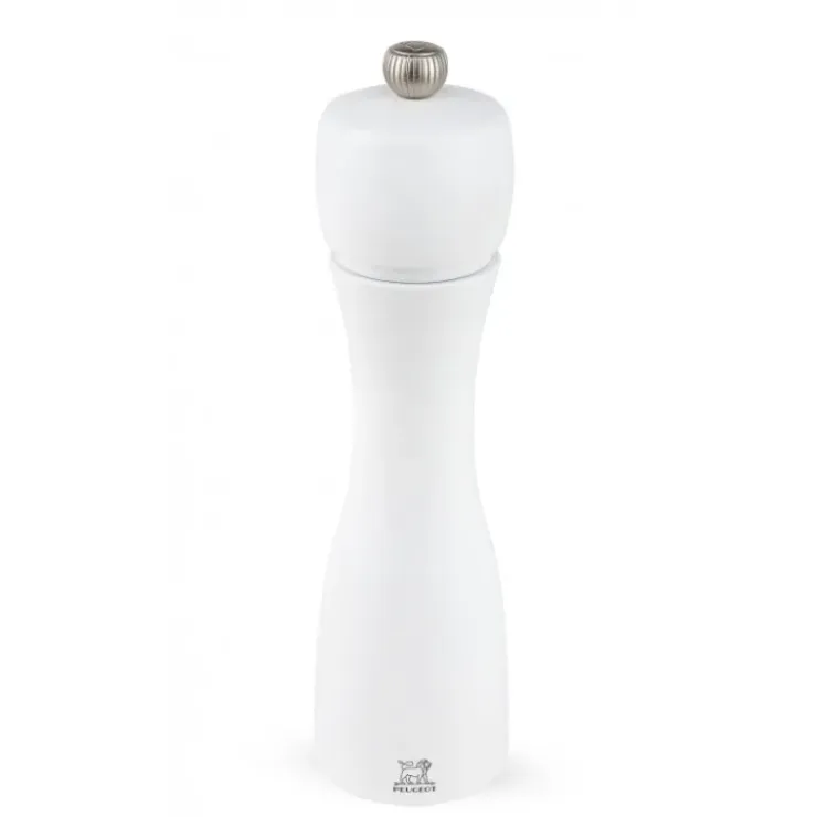 PEUGEOT Moulin à Sel Tahiti 20 cm Blanc Mat Discount
