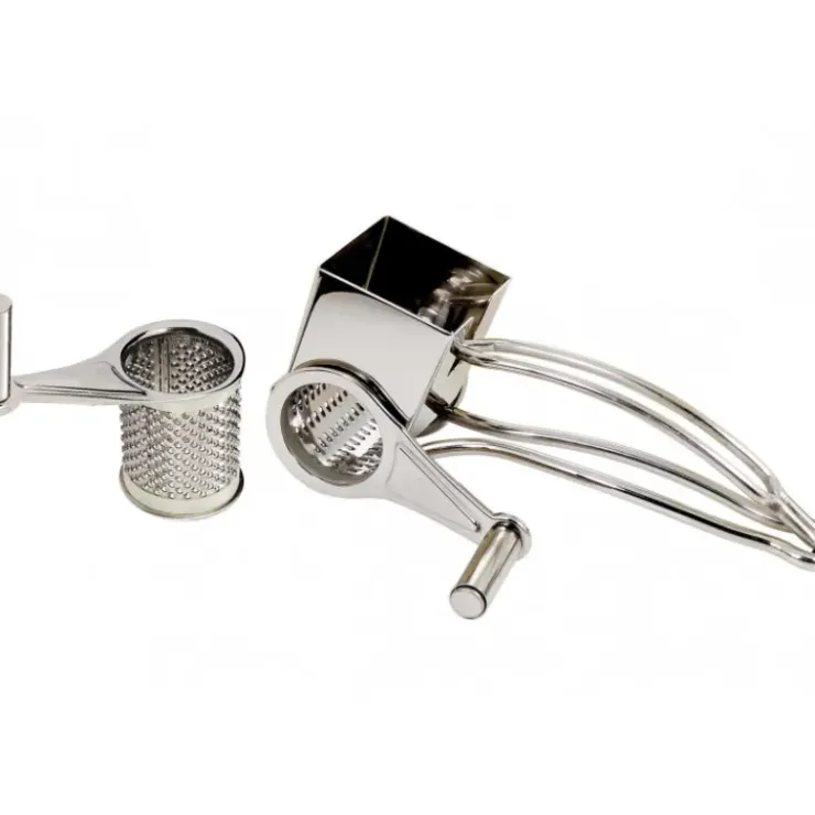 La Bonne Graine Moulin Râpe à Fromage inox 2 tambours Discount