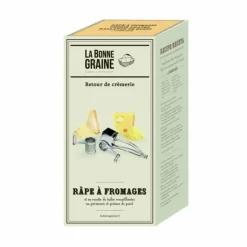 La Bonne Graine Moulin Râpe à Fromage inox 2 tambours Discount