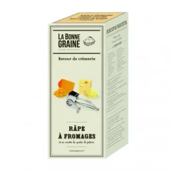 La Bonne Graine Moulin Râpe à Fromage inox 1 tambour Clearance