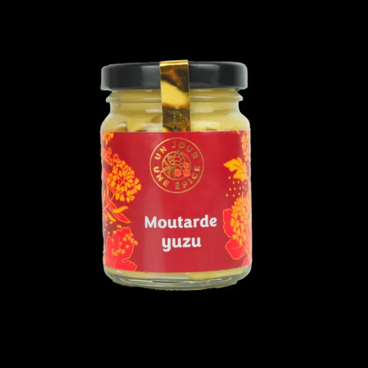UN JOUR UNE EPICE Moutarde au Yuzu 100 g Un Jour Une Épice Sale