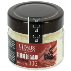 PATISDECOR MyCryo Beurre de Cacao en Poudre 30 g Patisdécor Discount