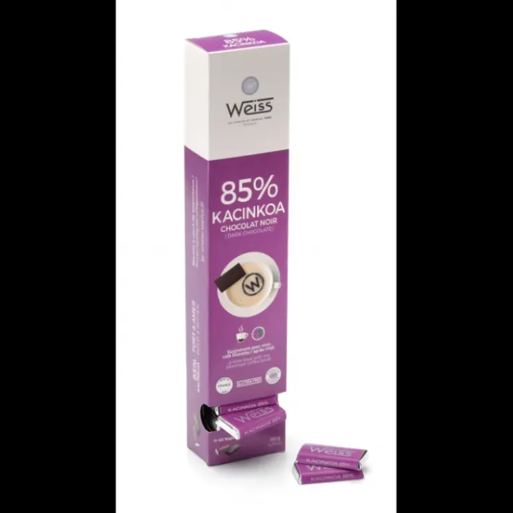 WEISS Napolitain Chocolat Noir Kacinkoa 85% 180 g Online