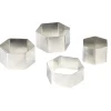 MALLARD FERRIERE Nonnette Hexagonale Inox Ø 8 cm H4 cm New