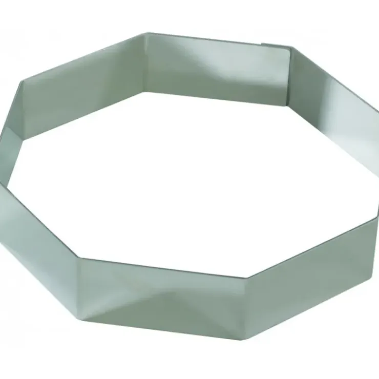 MALLARD FERRIERE Octogone à Mousse Inox 18 cm x H 4,5 cm Mallard Discount