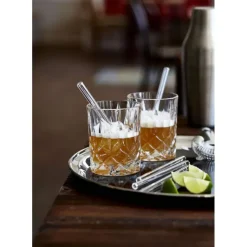 CUISINEADDICT Paille Réutilisable en Verre 15cm droite x4 HALM Best