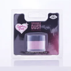 RAINBOW DUST Paillettes Alimentaires Colorées Rose Ruby 3 g Outlet