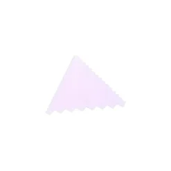 MALLARD FERRIERE Peigne triangulaire en plastique pour décoration