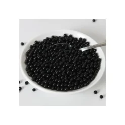 FUNCAKES Perles de sucre Noir Brillant 80g Clearance