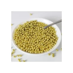 FUNCAKES Perles de Sucre Or Métallique 80 g Hot