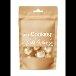 SCRAPCOOKING Perles XXL Dorées Croustillantes 55 g Sale