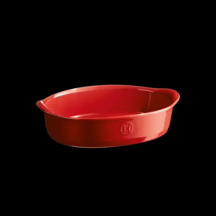 EMILE HENRY Petit Plat à Four Ovale en Céramique 27,5 x 17,5 cm Grand Cru Online