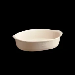 EMILE HENRY Petit Plat à Four Ovale en Céramique 27,5 x 17,5 cm Argile Best