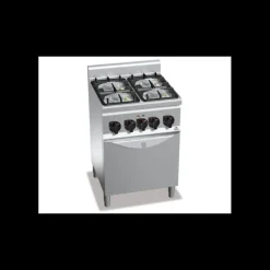 BERTOS Piano de Cuisson 4 Brûleurs Eco Power Four Electrique 600 x 600 x 900 mm Berto's Sale