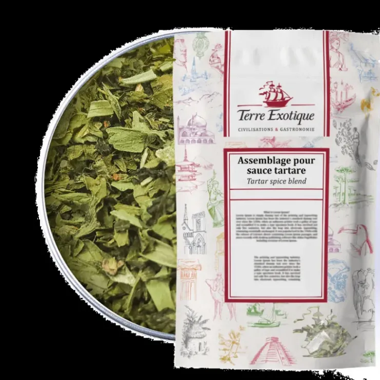 TERRE EXOTIQUE Épices pour Sauce Tartare 250 g Outlet