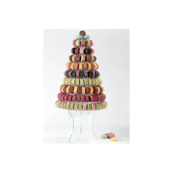 MALLARD FERRIERE Pied Cristal H 24 cm pour Pyramide à Macaron Best