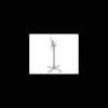GROSFILLEX Pied de Mange-Debout en Aluminium Gris X-One Hot