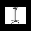 GROSFILLEX Pied de Mange-Debout en Aluminium Noir X-One New