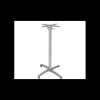 LYROSE Pied de Mange-Debout en Métal Epoxy Grise Koné Discount