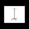 LYROSE Pied de Mange-Debout en Métal Gris Aluminium Athena Sale