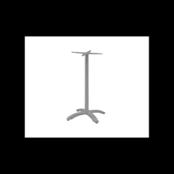 LYROSE Pied de Mange-Debout en Métal Gris Aluminium Athena Sale