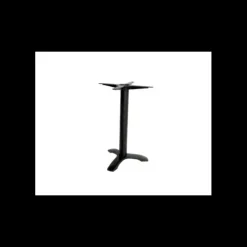 LYROSE Pied de Table Base 3 Branches en Métal Noir Athena Outlet