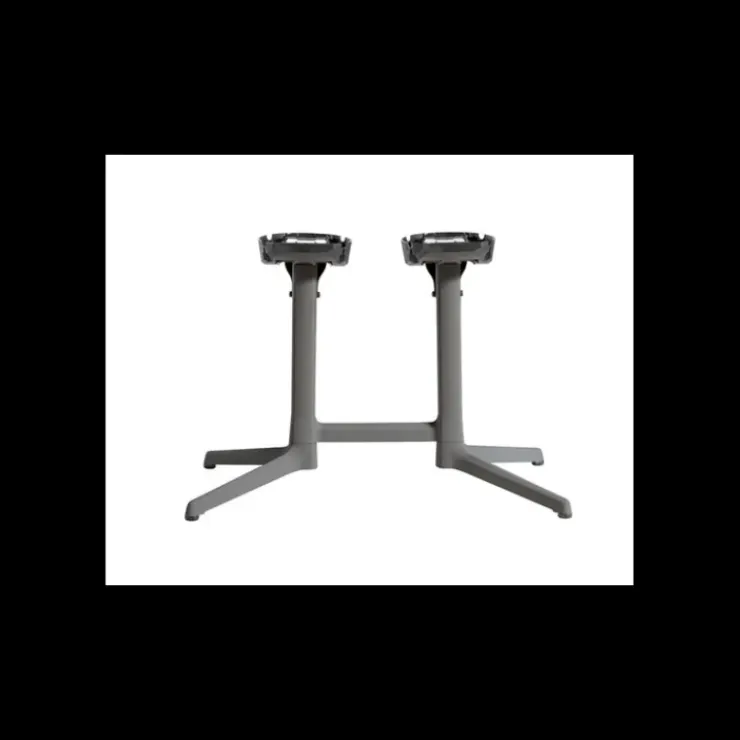 GROSFILLEX Pied de Table Double Anthracite X 2.0 Sale
