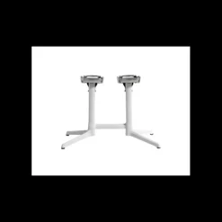 GROSFILLEX Pied de Table Double Gris Platinium X 2.0