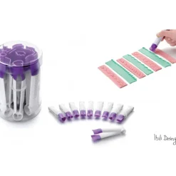 IBILI Pince à Gaufrer Lisse Plastique 10 cm (x10) Best