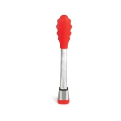 MASTRAD Pince de Cuisine Embout en silicone 28 cm Rouge Sale