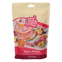 FUNCAKES Pistoles Deco Melts Orange 250g Best